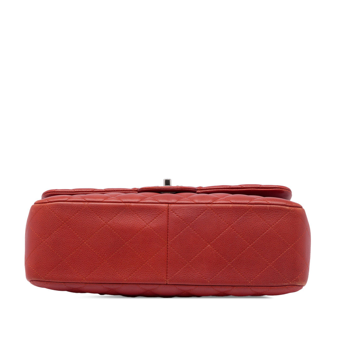 Chanel Jumbo Classic Caviar Double rabat