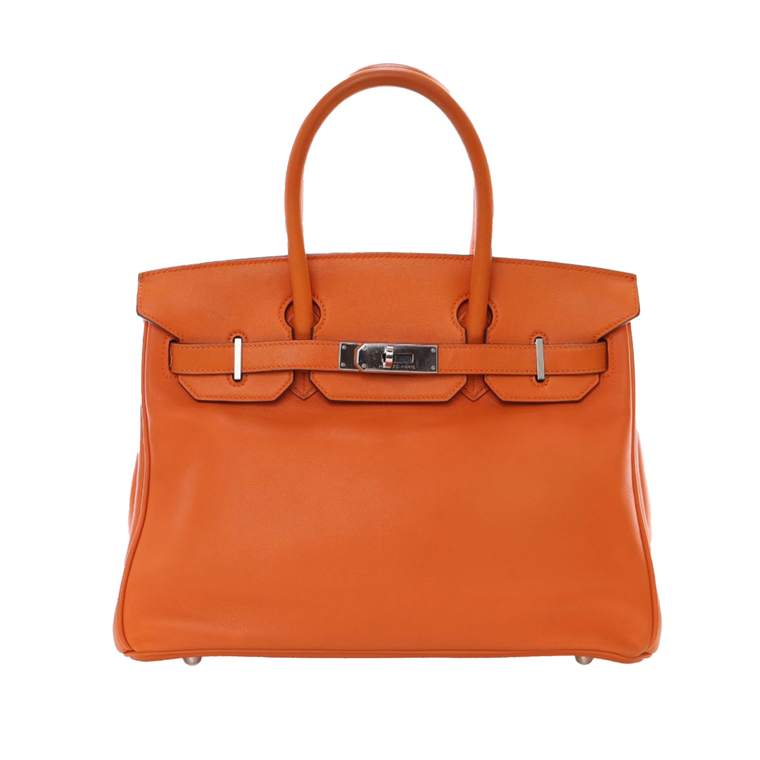 Hermès Swift Birkin Retourne 30 Orange – GABY PARIS Authentique