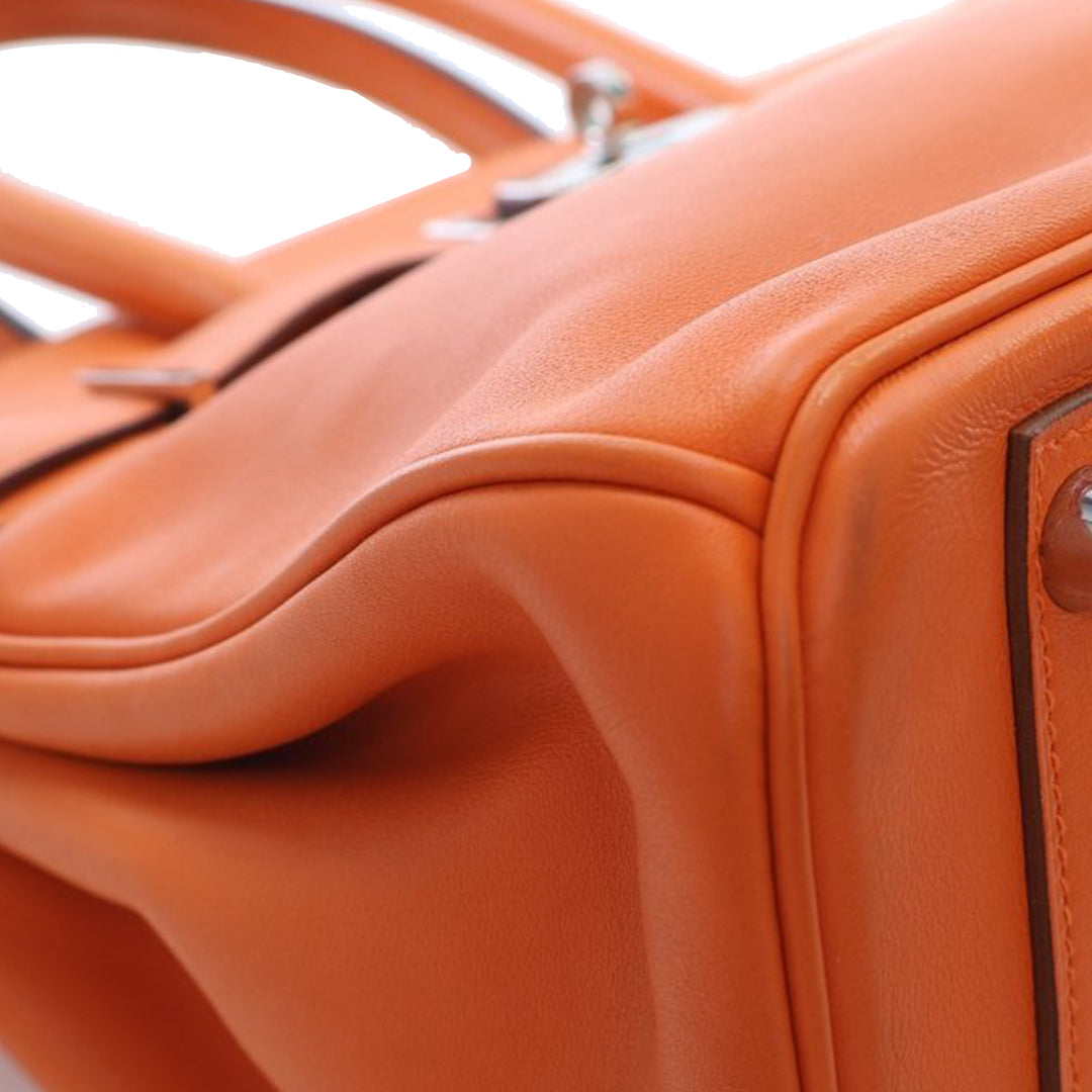 Hermès Swift Birkin Retourne 30 Orange – GABY PARIS Authentique