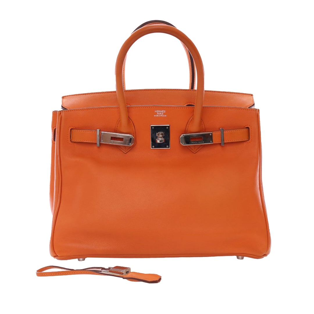 Hermès Swift Birkin Retourne 30 Orange – GABY PARIS Authentique