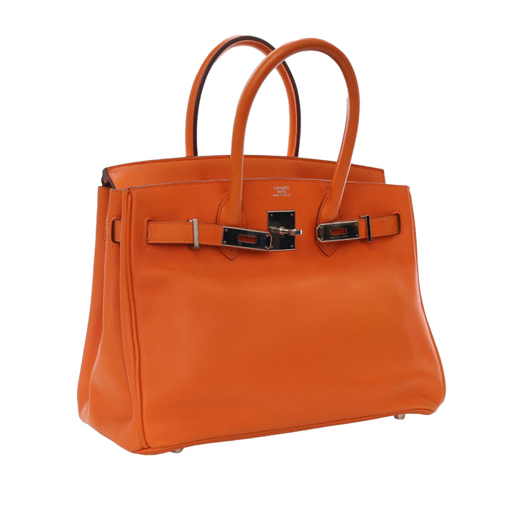 Hermès Swift Birkin Retourne 30 Orange – GABY PARIS Authentique