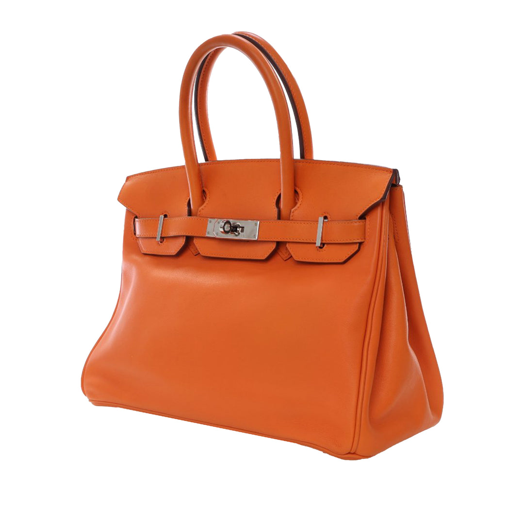 Hermès Swift Birkin Retourne 30 Orange – GABY PARIS Authentique