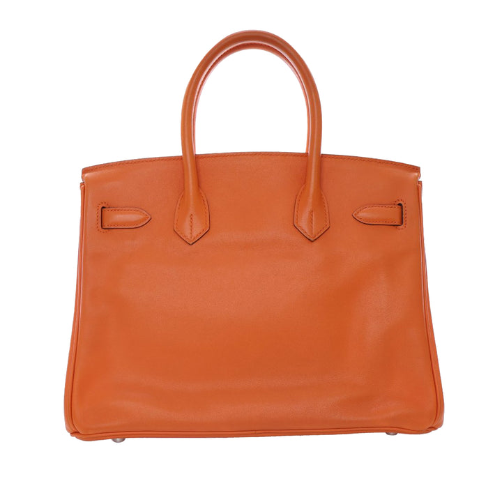 Hermès Swift Birkin Retourne 30 Orange – GABY PARIS Authentique