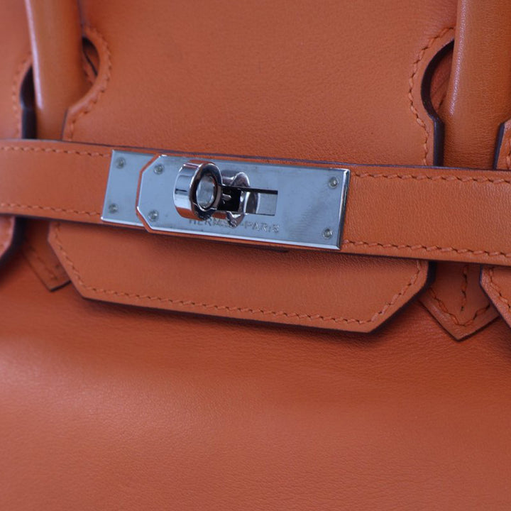 Hermès Swift Birkin Retourne 30 Orange – GABY PARIS Authentique