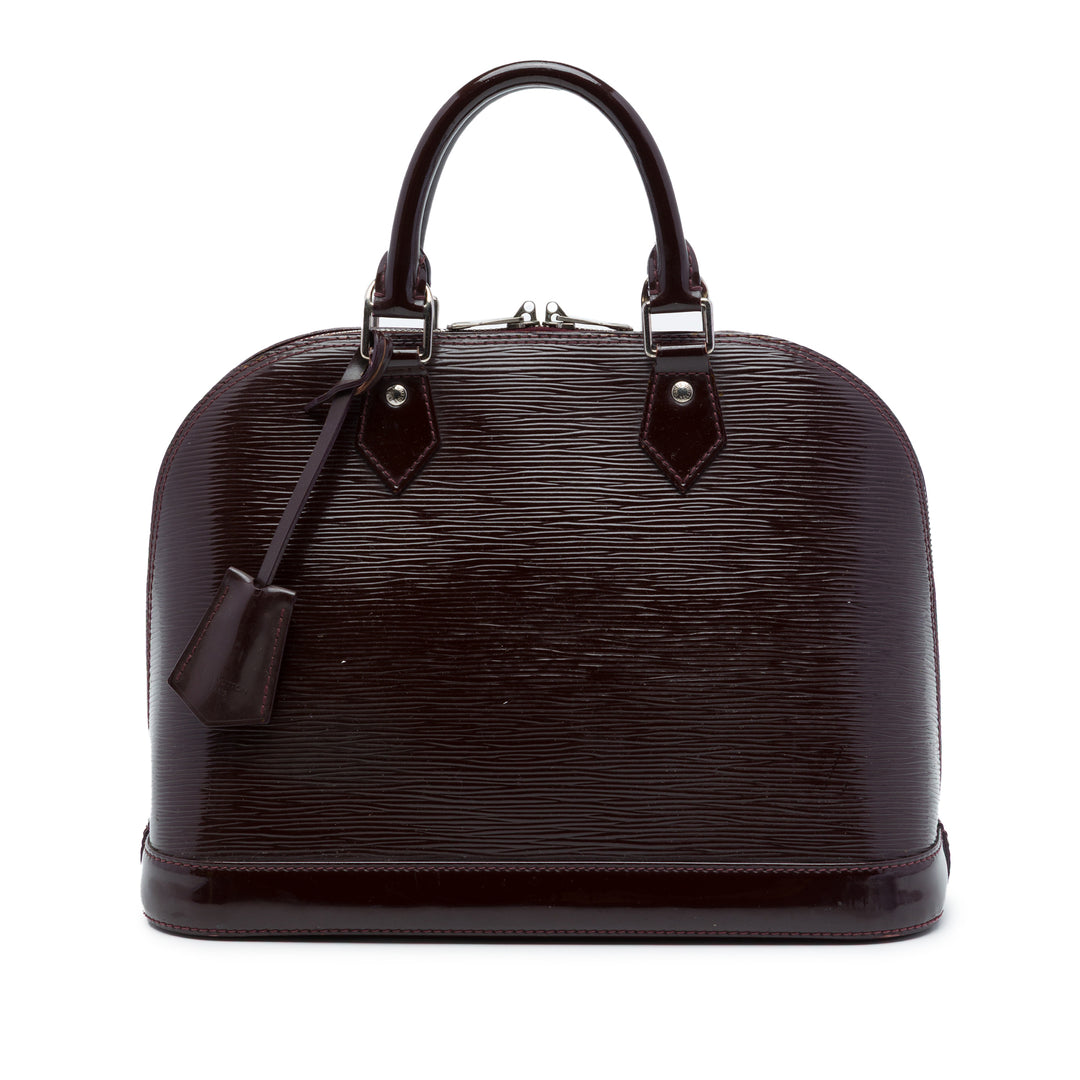 Louis Vuitton Electric Alma PM Épi Violet – vue principale – GABY PARIS