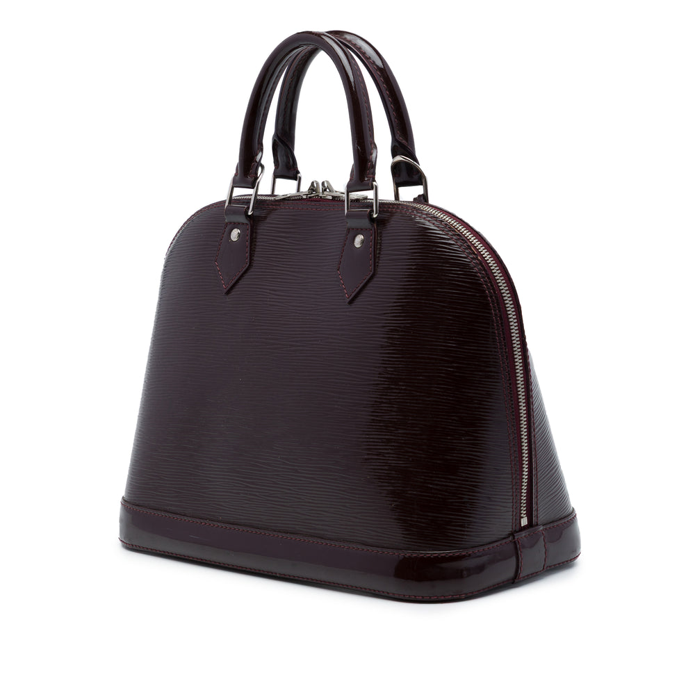 Louis Vuitton Electric Alma PM Épi Violet – vue 2 – GABY PARIS