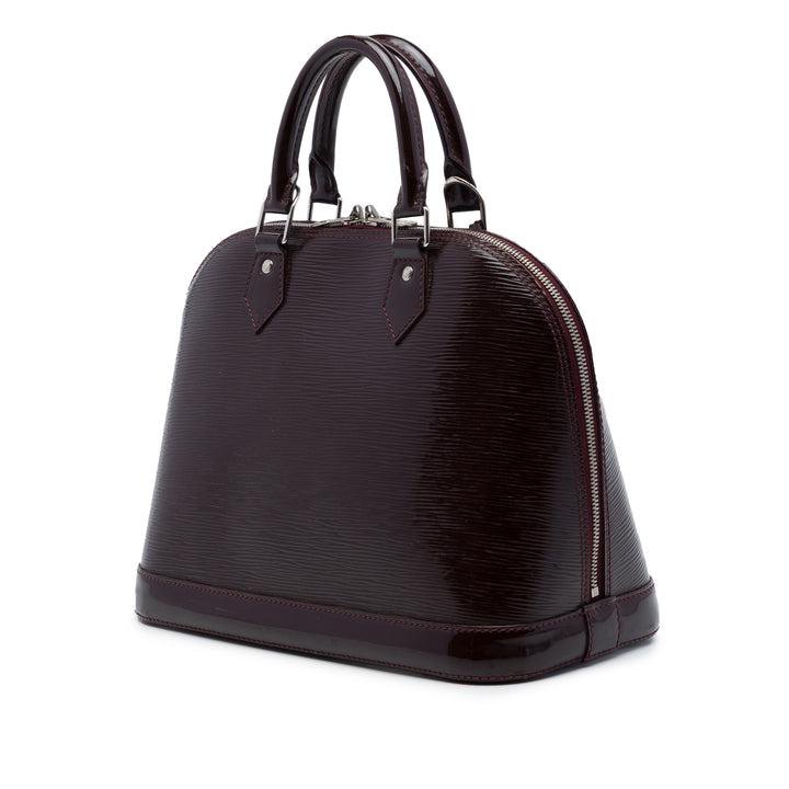 Louis Vuitton Electric Alma PM Épi Violet – vue 2 – GABY PARIS