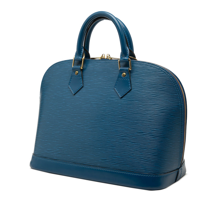 Louis Vuitton Alma PM Épi Bleu