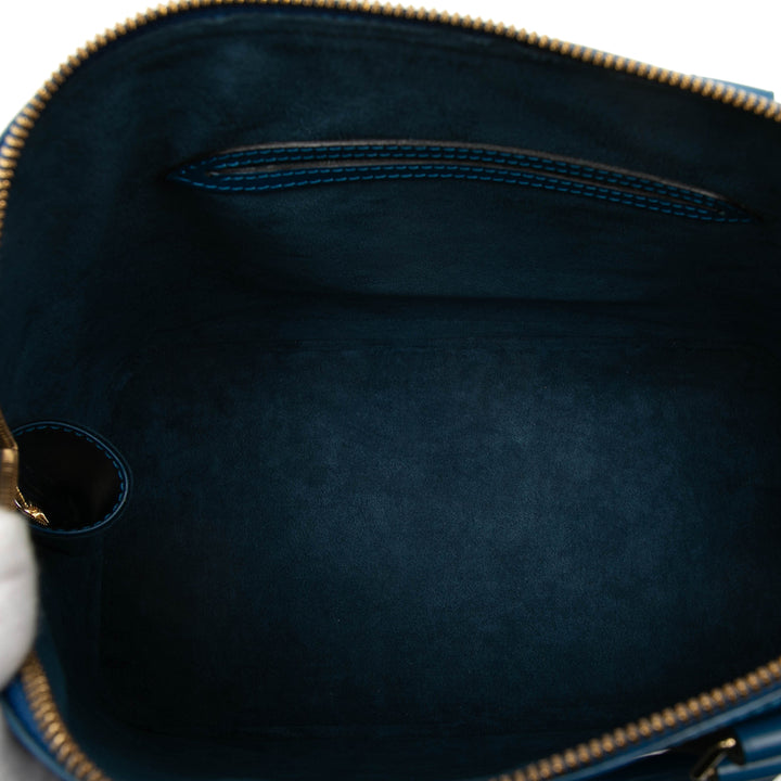 Louis Vuitton Alma PM Épi Bleu