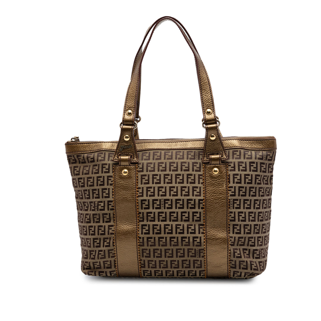 Fendi Zucchino Toile Cabas