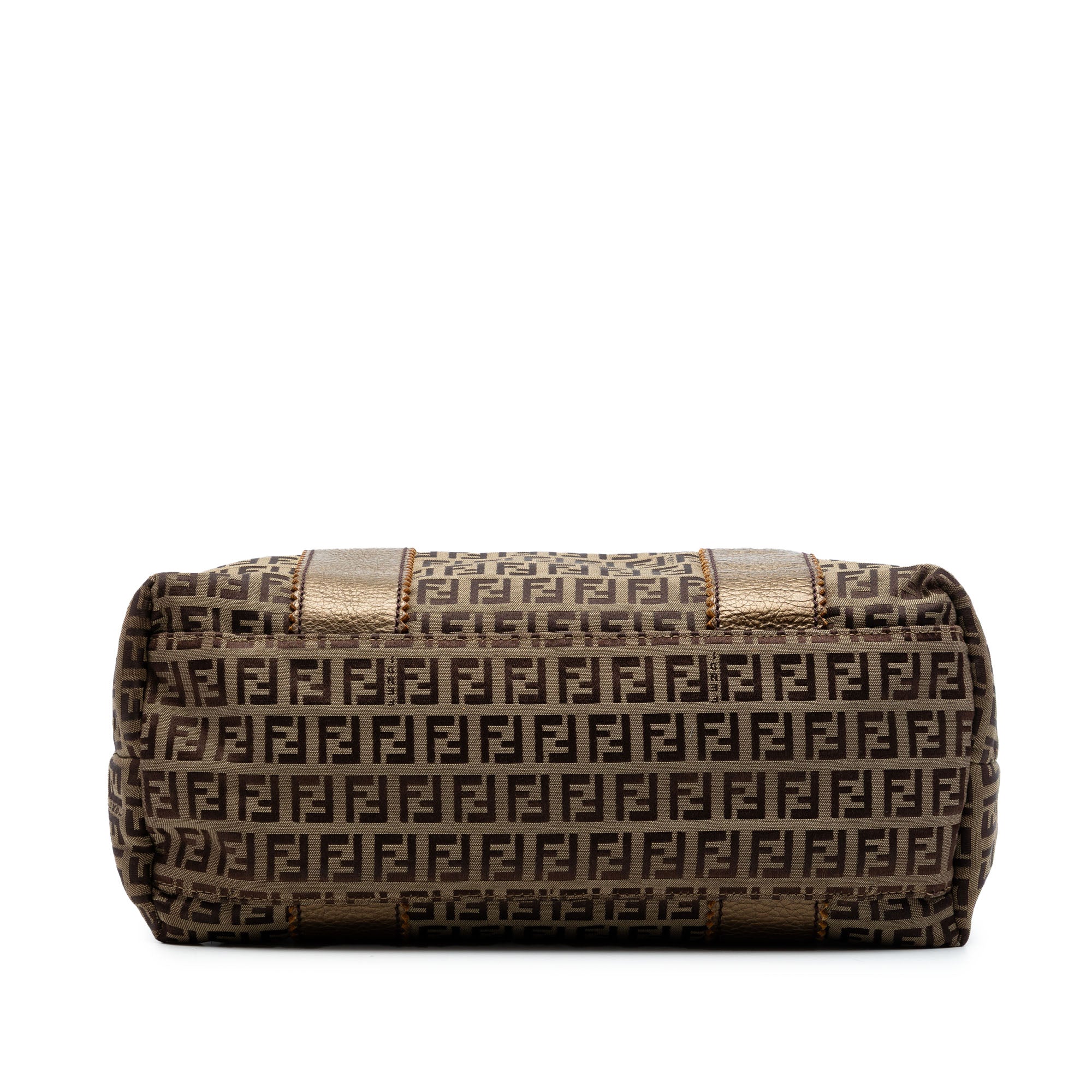 Fendi Zucchino Canvas Tote Beige pre-owned | GABY PARIS