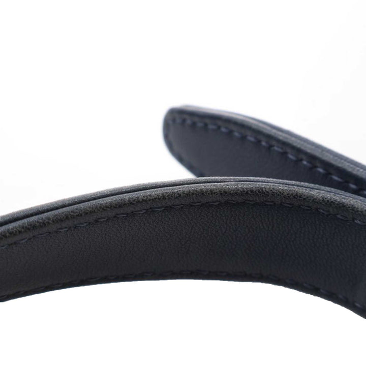 Bicolor Satin Diamond Stitch Wallet On Chain Black - Gaby Paris
