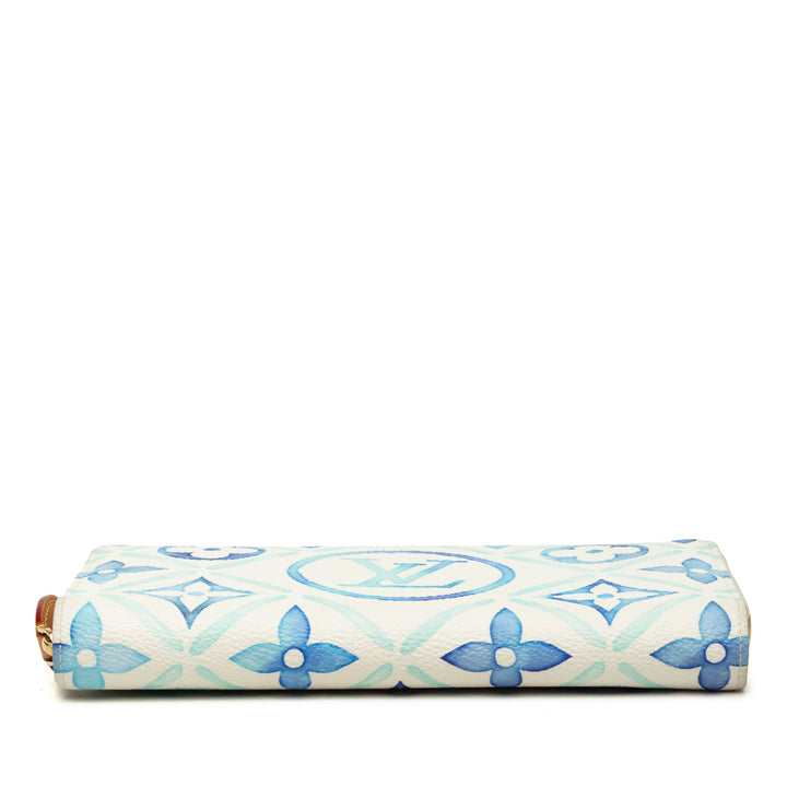 Tiles By The Pool Zippy Portefeuille Monogram Bleu