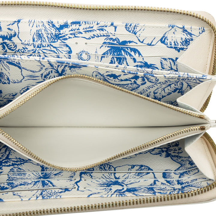 Tiles By The Pool Zippy Portefeuille Monogram Bleu