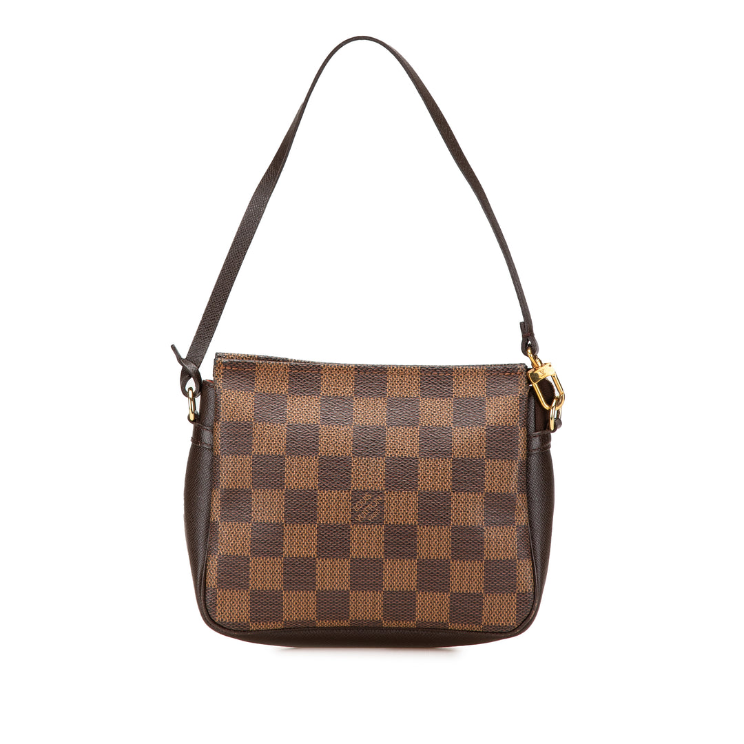 Damier Ebene Trousse Pochette Brown - Gaby Paris