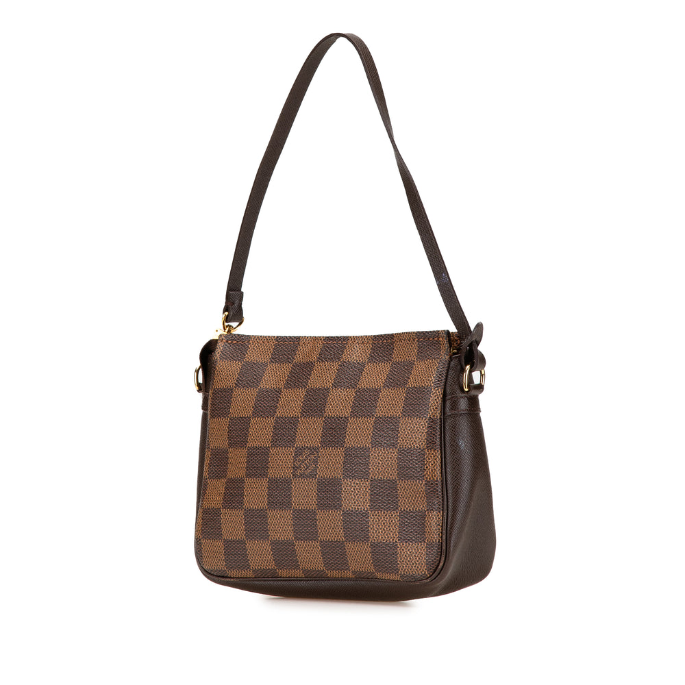 Damier Ebene Trousse Pochette Brown - Gaby Paris