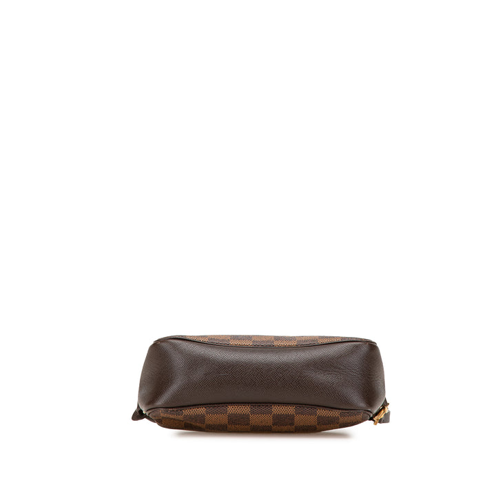 Damier Ebene Trousse Pochette Brown - Gaby Paris