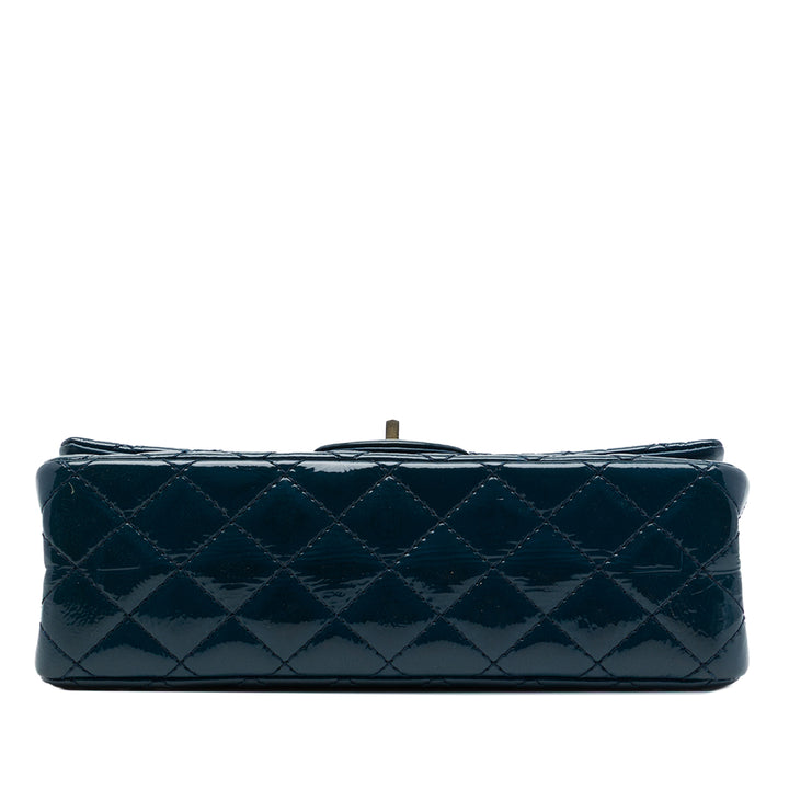 Matelassé Reissue 2.55 Double rabat 225 Bleu