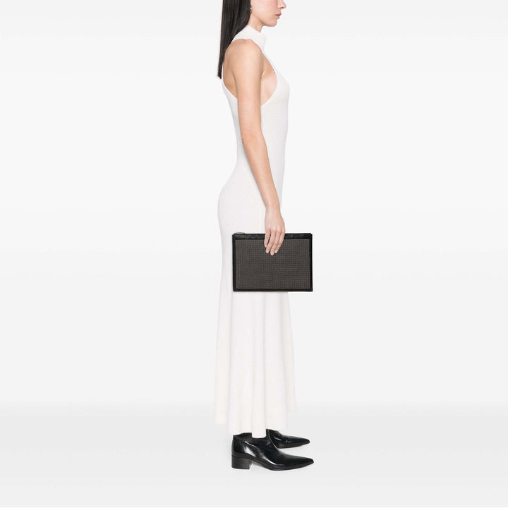 Saint Laurent clouté Cuir Pochette