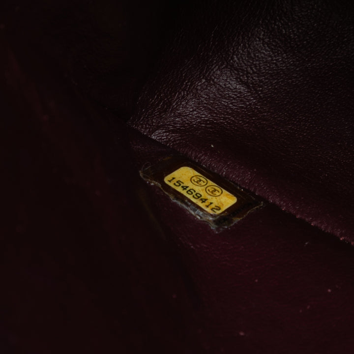 Chanel Medium Classic Cuir d’agneau Double rabat Noir