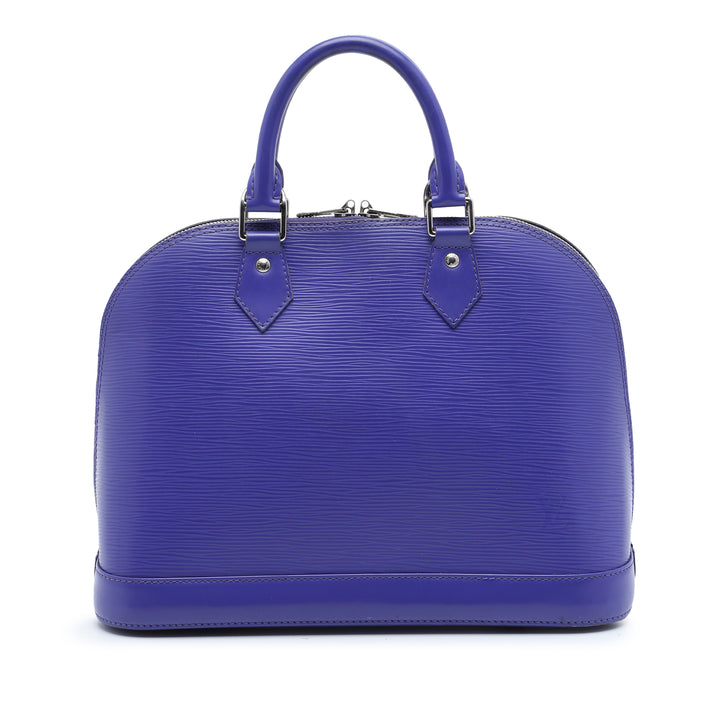 Louis Vuitton Alma PM Épi Violet – vue principale – GABY PARIS