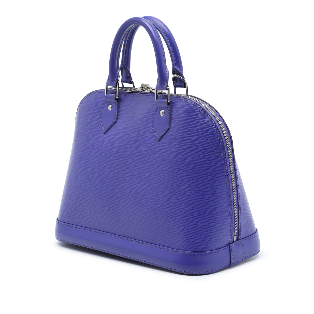 Louis Vuitton Alma PM Épi Violet – vue 2 – GABY PARIS