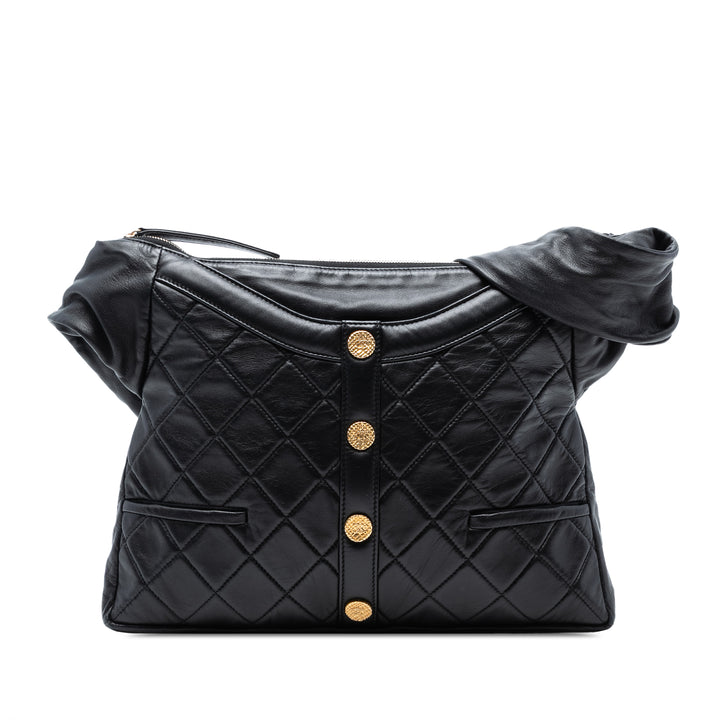 Chanel Matelassé Cuir d’agneau Girl Sac bandoulière