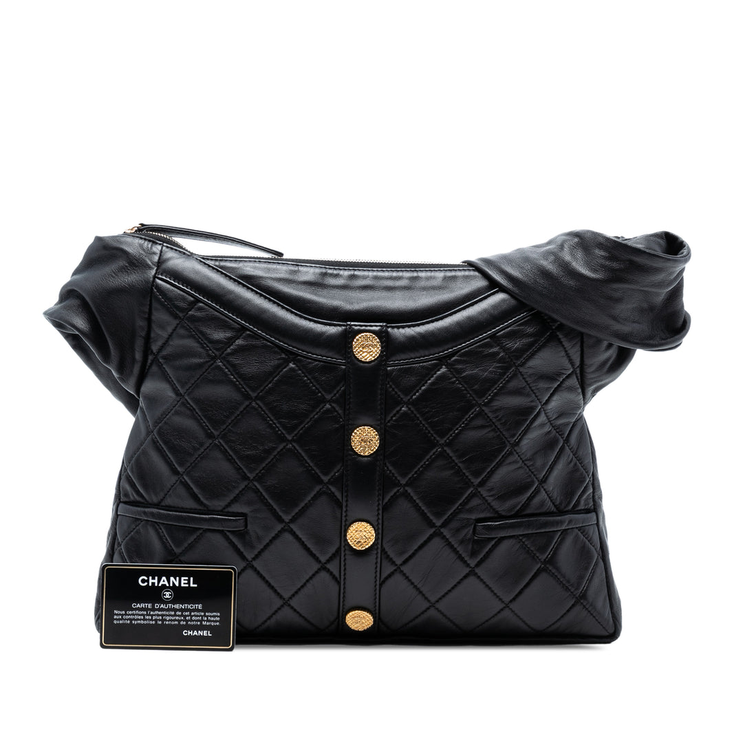 Chanel Matelassé Cuir d’agneau Girl Sac bandoulière