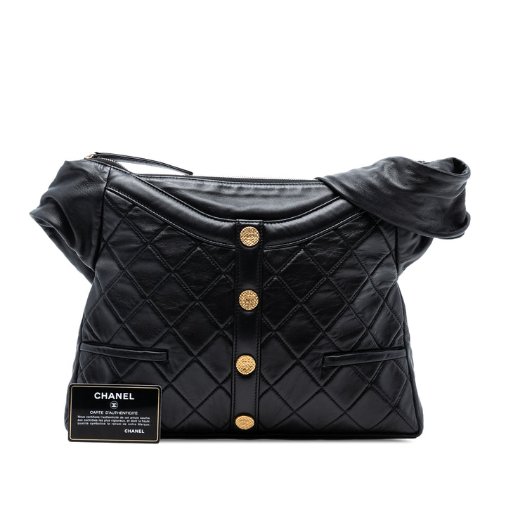 Chanel Matelassé Cuir d’agneau Girl Sac bandoulière
