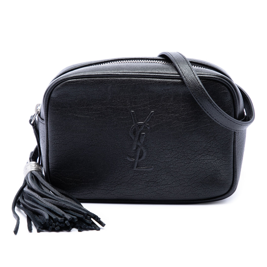 Saint Laurent Cuir d’agneau Monogram Lou Pompon Sac ceinture