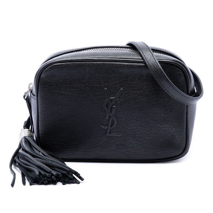 Saint Laurent Cuir d’agneau Monogram Lou Pompon Sac ceinture