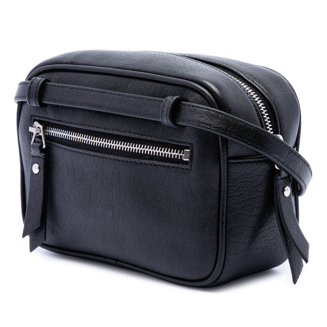 Saint Laurent Cuir d’agneau Monogram Lou Pompon Sac ceinture