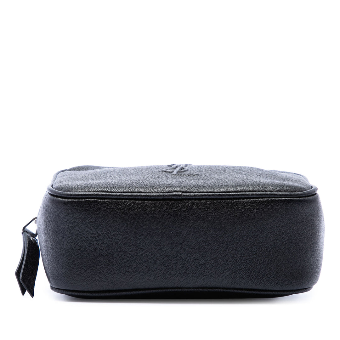 Saint Laurent Cuir d’agneau Monogram Lou Pompon Sac ceinture