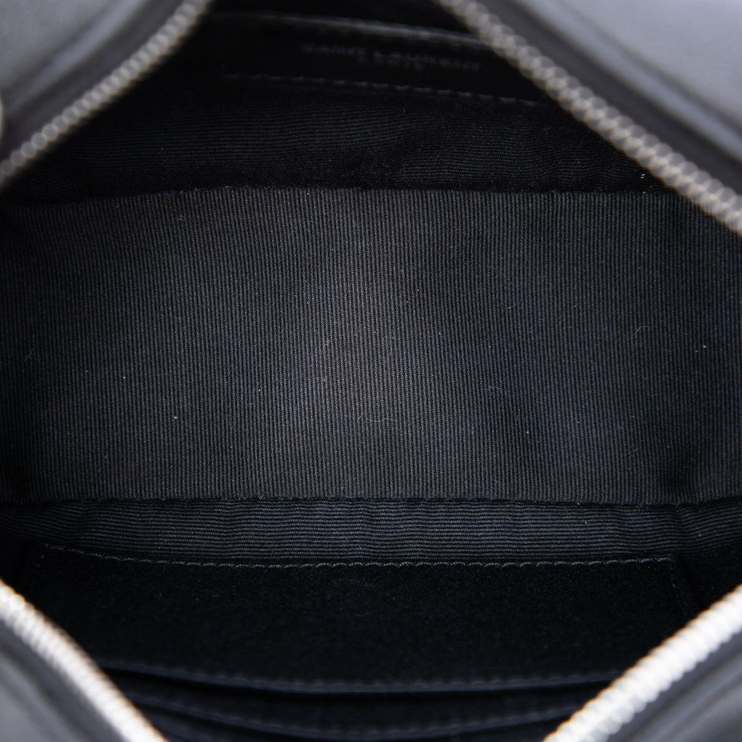 Saint Laurent Cuir d’agneau Monogram Lou Pompon Sac ceinture
