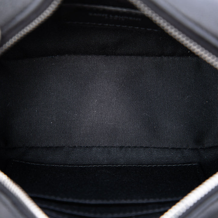 Saint Laurent Cuir d’agneau Monogram Lou Pompon Sac ceinture
