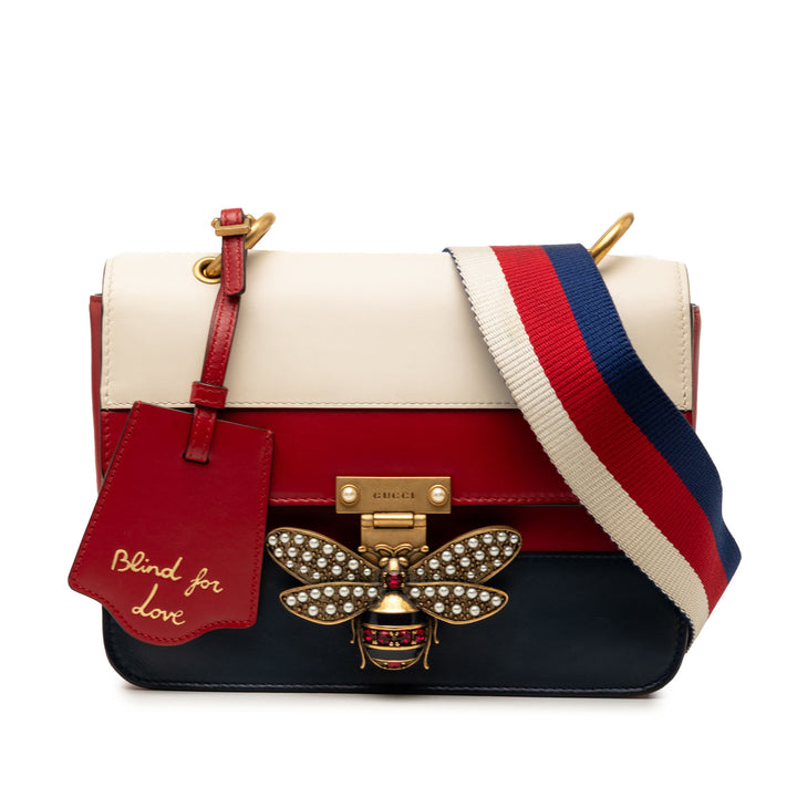 Gucci Medium Cuir de veau Queen Margaret à rabat Sac bandoulière Multi