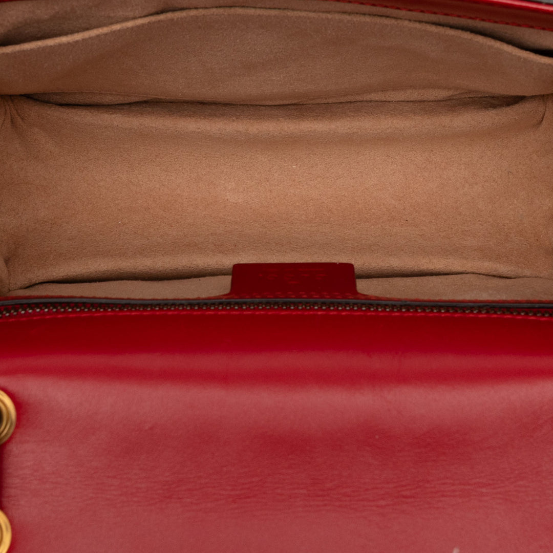 Gucci Medium Cuir de veau Queen Margaret à rabat Sac bandoulière Multi