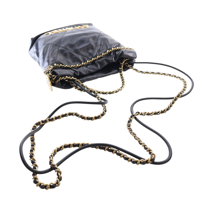 Chanel Mini brillant Cuir de veau 22 Sac à main