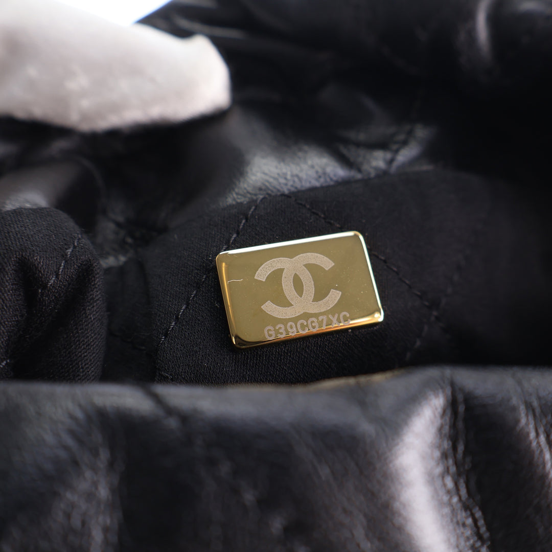 Chanel Mini brillant Cuir de veau 22 Sac à main