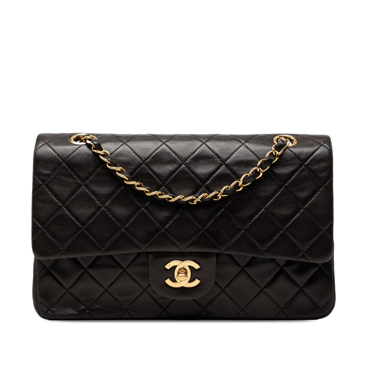 Chanel Medium Classic Cuir d’agneau Double rabat