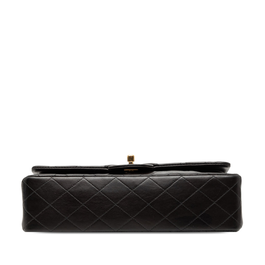 Chanel Medium Classic Cuir d’agneau Double rabat