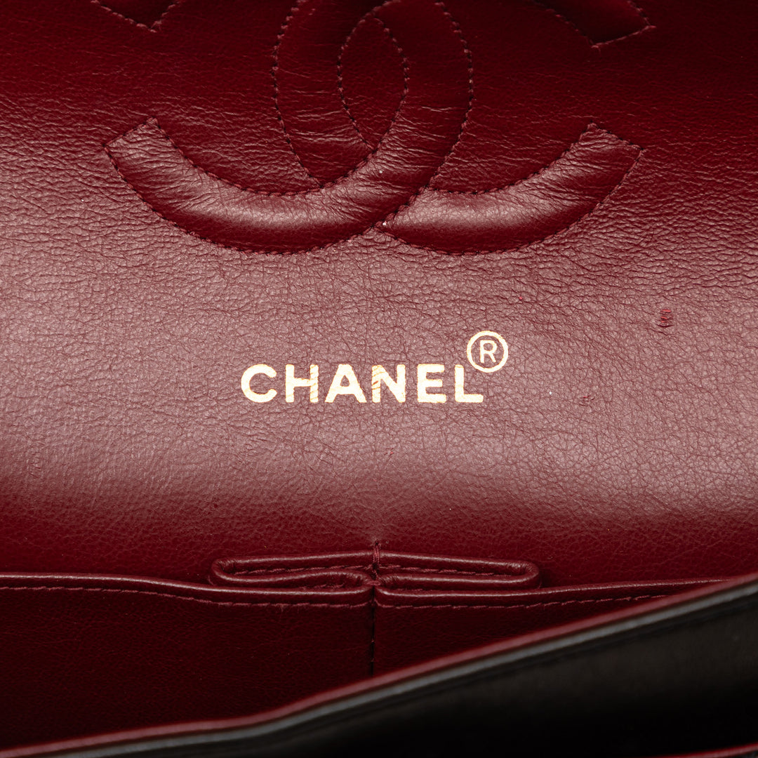 Chanel Medium Classic Cuir d’agneau Double rabat
