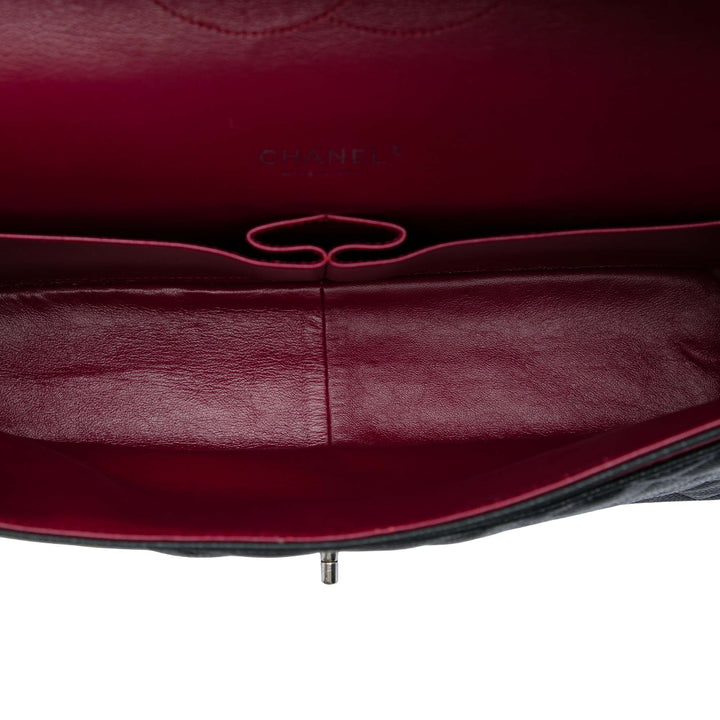 Chanel Sac porté épaule Classic Double rabat Maxi Cuir caviar Noir – vue 4 – GABY PARIS