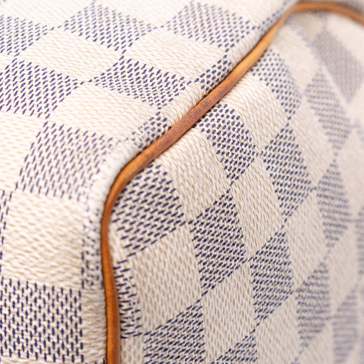 Damier Azur Speedy 25 White - Gaby Paris