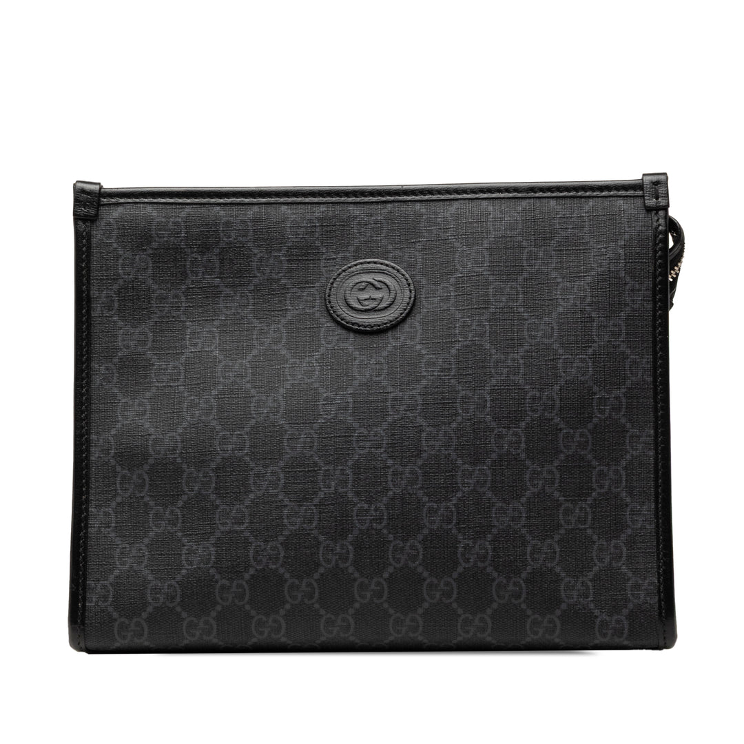 Gucci GG Supreme Retro Interlocking G Pochette