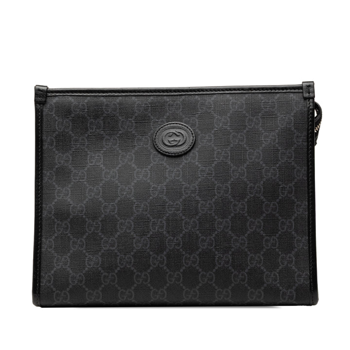 Gucci GG Supreme Retro Interlocking G Pochette