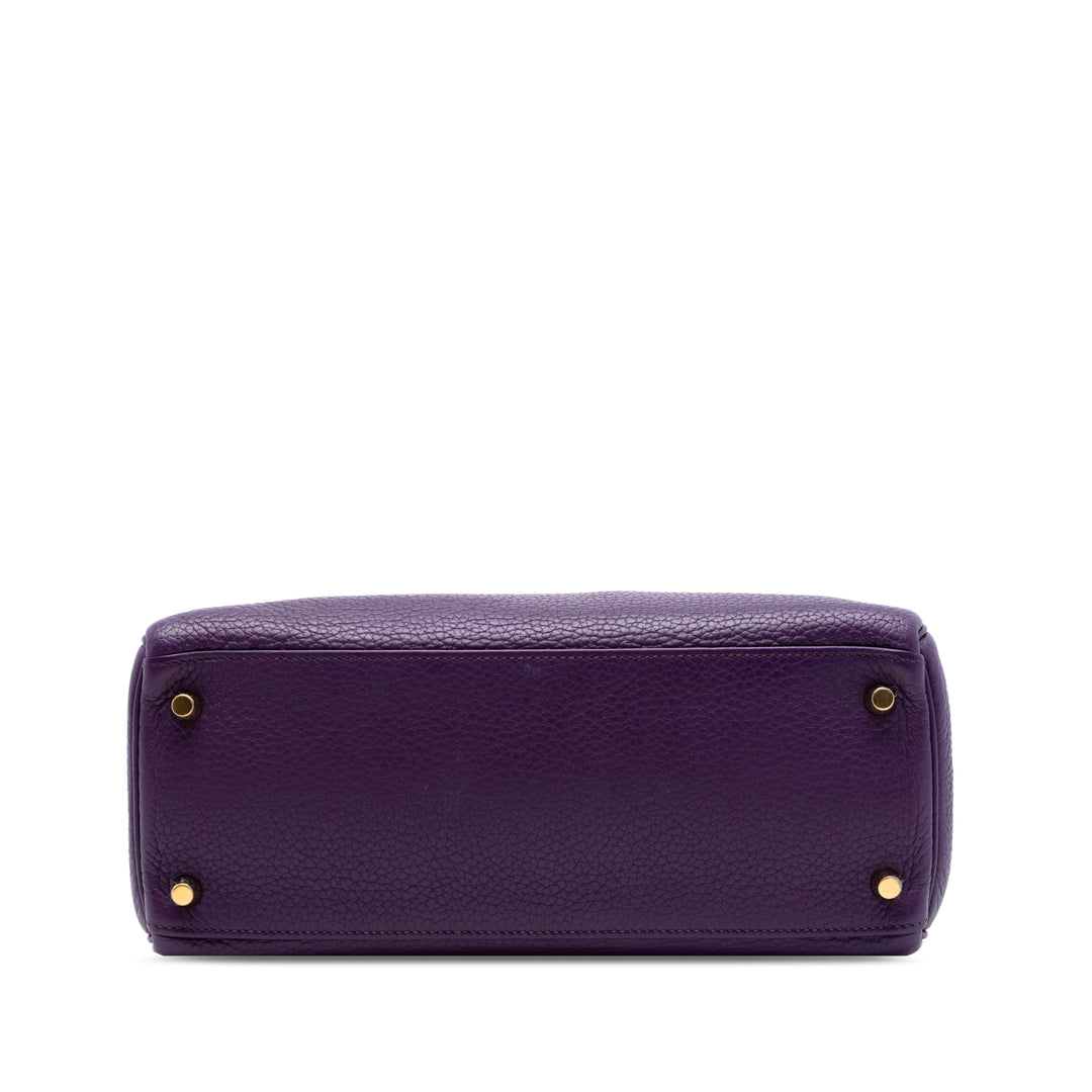 Hermès Taurillon Clemence Kelly II Retourne 28