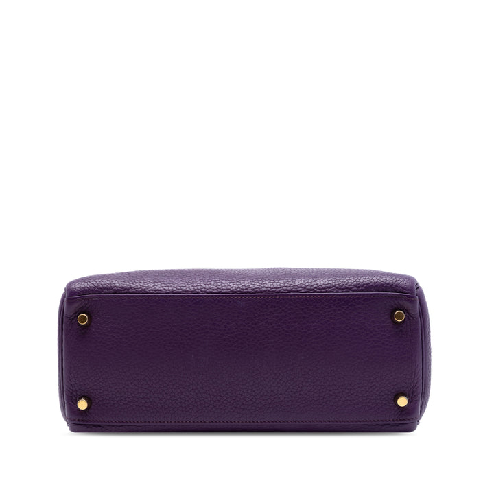 Hermès Taurillon Clemence Kelly II Retourne 28