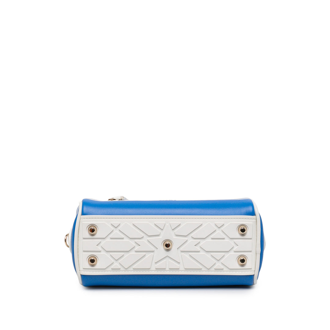 Dior Sac à main Dior Vibe Zippé bowling Micro Bleu – vue 3 – GABY PARIS