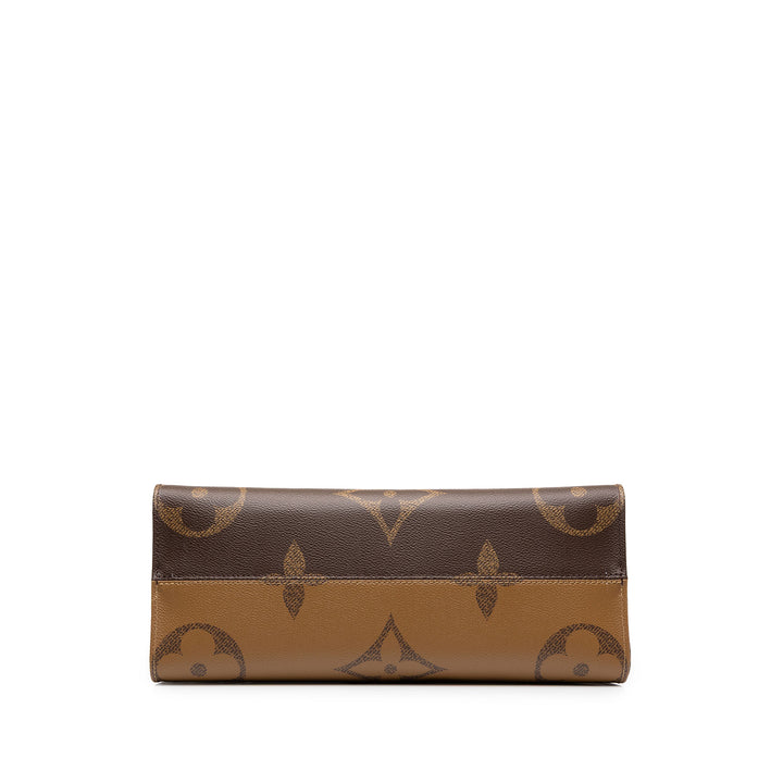 Louis Vuitton Giant OnTheGo MM Monogram Reverse Marron